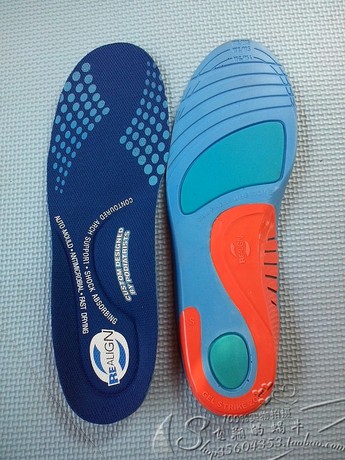 澳大利亚realign顶级PU硅胶减震鞋垫 足弓支撑矫正鞋垫 运动鞋垫-淘宝网