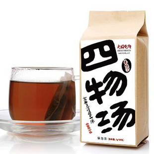  同仁堂四物汤 袋泡茶茶包 调经补血美容月经不调 限时买2送1包邮