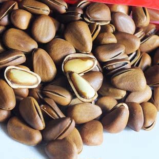  坚果零食特产干果批发新疆冬海红特级松子200克满68包邮