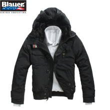 美国海陆空上将专用大牌BLAUER高品白鹅绒超级保暖羽绒服
