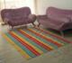 宜家纯棉时尚条纹地毯