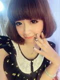 出口日本珠宝 气质款水钻蝴蝶结 美甲贴片/假指甲贴片24片成品008
