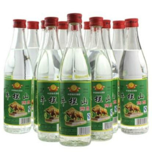  牛栏山二锅头 白酒 陈酿42度 白牛二 500ml 整箱包物流需自提