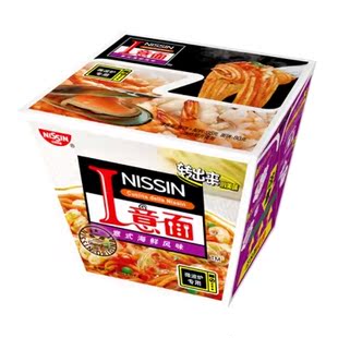  日清 意式海鲜风味意面95g/盒 意大利面杯面方便面