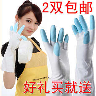 GX 特价 手护神 鲨鱼油家务手套 保暖洗碗手套加绒加厚 清洁手套