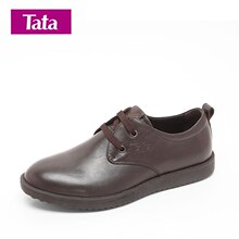 Tata/他她 2011 真皮头层 牛皮 休闲 男鞋8662-1
