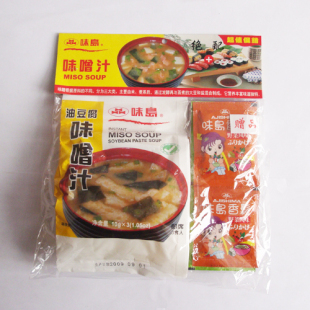 日本料理传统美食搭档 30g油豆腐味噌汁 促销装买还送6包香松