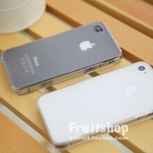 新款正品白色 iPhone4S手机壳 苹果4手机套 外壳子超薄保护套配件