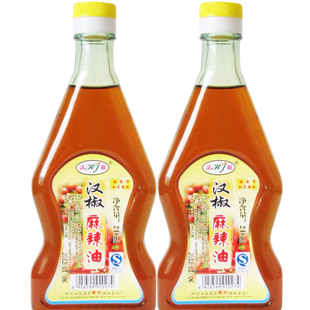  四川花椒油汉源花椒麻椒辣椒调味品 麻辣油248ML*2  麻辣香 正宗