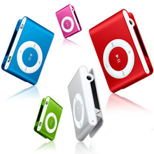圣诞礼物MP3只要10元 新款插卡MP3 夹子MP3 TF内存卡+运动+防
