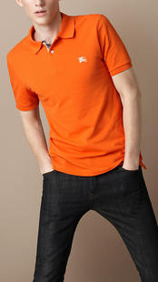 香港专柜折扣BURBERRY 男款官网短袖POLO