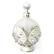 外贸出口 国内独家 金属工艺品香水瓶 SF-159白蝴蝶香水瓶40ml