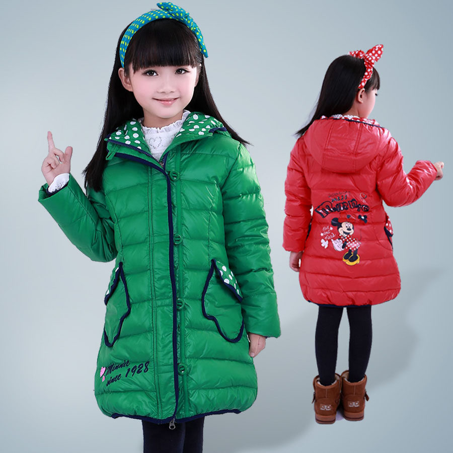 儿童<em>羽绒服女童羽绒服中长款</em>2013新款冬装 小