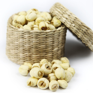  远山农业 福建建宁特级白莲子350g 含芯白莲 新货香糯白莲子