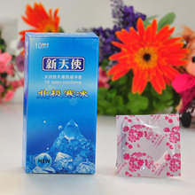 正品一统新天使安全套 避孕套北极寒冰单只体验装 情趣成人用品