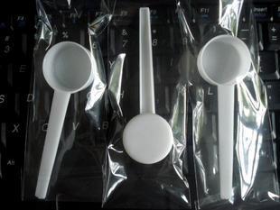 独立包装 白色医用塑料量勺3克奶粉 5克三七粉