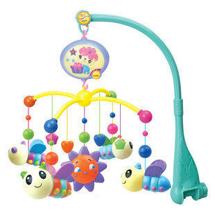 HANGLEI TOYS蜜蜂<span class=H>床铃</span>婴儿玩具<span class=H>床铃</span>小蜜蜂12首音乐<span class=H>床铃</span>转转乐床挂