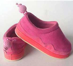  包邮正品女童布鞋 传统工艺松紧带童鞋 经典粉儿童鞋婴儿鞋 新款