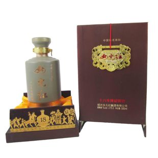  绍兴黄酒 女儿红 十八年陈酿 礼盒精品 500ml 花雕酒 送礼系列