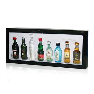  正品洋酒 bacardi/8瓶装收藏迷你小酒版礼盒套装