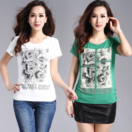 2014春季新款女装哥弟阿玛施 韩气质修身圆领