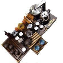 紫砂茶具正品宜兴功夫茶具套装电磁炉实木茶盘烧水壶特价部分包邮