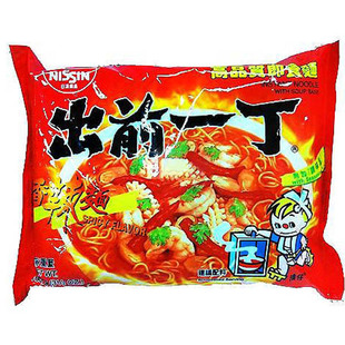  【天猫超市】香港进口食品 出前一丁 速食方便面 香辣味 100g