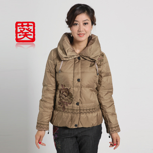  葵牌新品 中老年时尚棉衣中年妈妈装外套冬装保暖羽绒服女装