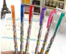 闪光笔 创意文具学生奖品 贺卡笔/荧光笔/日记笔/ 涂鸦笔批发