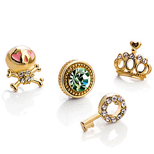 Mbox耳钉 女 925纯银耳针 教主甜心韩国时尚饰品 礼物推荐