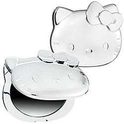 现货！美国丝芙兰独家发售 Hello Kitty 银色化妆镜