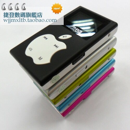 有屏 mp3 2g 4g mp3播放器正品特价耳机包邮 外放可爱 运动随身听