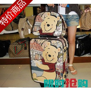 出国留学需要一个大容量的正品行李箱拉杆箱–