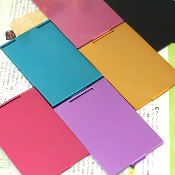 铝制超薄彩色小镜子 随身携带化妆镜|msdalam kategori keluarga/Alat Pembersihan peribadi, Peralatan pembersihan penjagaan diri, com/Cermin mudah alih, cermin mudah alih - dari Buy2taobao.com untuk memberikan perkhidmatan ejen Taobao profesional membeli