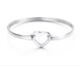 tiffany心型手镯925银饰品