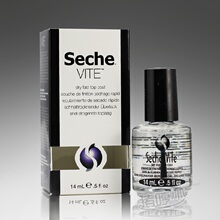 全世界最优秀的甲面亮油 Seche Vite 光亮顶油 15秒快干