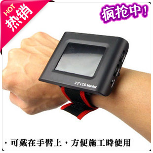 2.5寸液晶监视器 视频测试工程宝 监控摄像头调