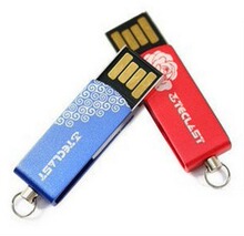 降价Teclast/台电 乐show 8G U盘 优盘 金属旋转 可作挂饰 正品