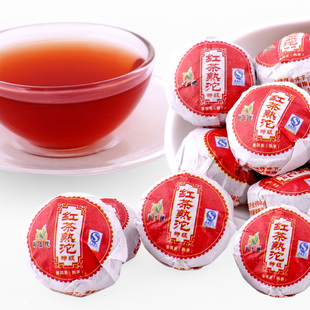 新益号 特级红茶 迷你小沱茶 5颗/份 微发酵 云南滇红茶