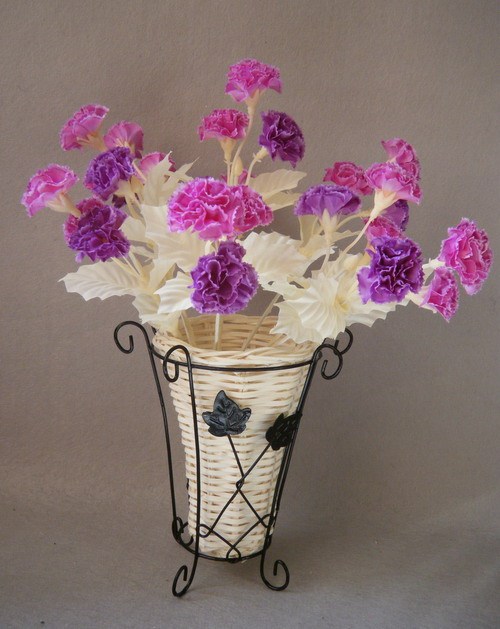 韩式花艺梦幻田园玫瑰门楣花\/镜前花\/床头花--