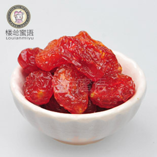  楼兰蜜语新疆特产零食果香传奇圣女果干小西红柿干230g 4袋包邮