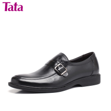 Tata/他她 真皮头层牛皮3930-2正品 2012春季 正装 男鞋