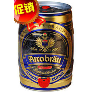  ★实体店包邮★ 德国进口啤酒 伯爵黑啤酒5L桶装★买一送一★