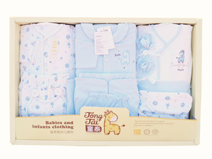 童泰礼盒婴儿礼盒婴儿套装礼盒新生儿 礼盒纯棉婴儿服装礼盒2710