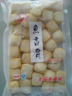  潮汕特产 太平洋食品 出口国外 鱼香腐 火锅料 鱼肉制品 冷冻食品