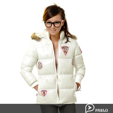 包邮佩戈限量冬装清仓韩版<span class=H>亮面</span>修身女棉衣女棉服/面包服3030②