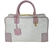 LOEWE罗意威 限量樱花系列镂空粉色amazona包大小号 正品海外代购