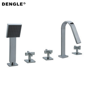 Bathroom faucet copper authentic five-hole shower faucet DL-L05203
