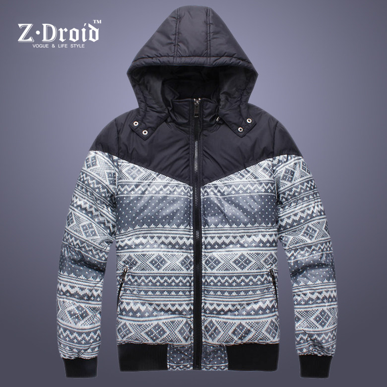 It is Jue-season men's jacket coat printing bomian thicken men's jackets casual cotton clothing cotton suit men