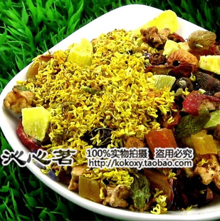  特价 桂花果粒茶 果味茶 花果茶 水果茶饮料 12克真空装 花茶